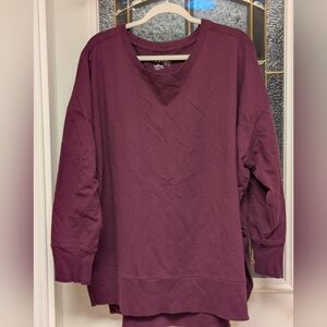 S391, Terra & Sky Deep Purple Sweatshirt